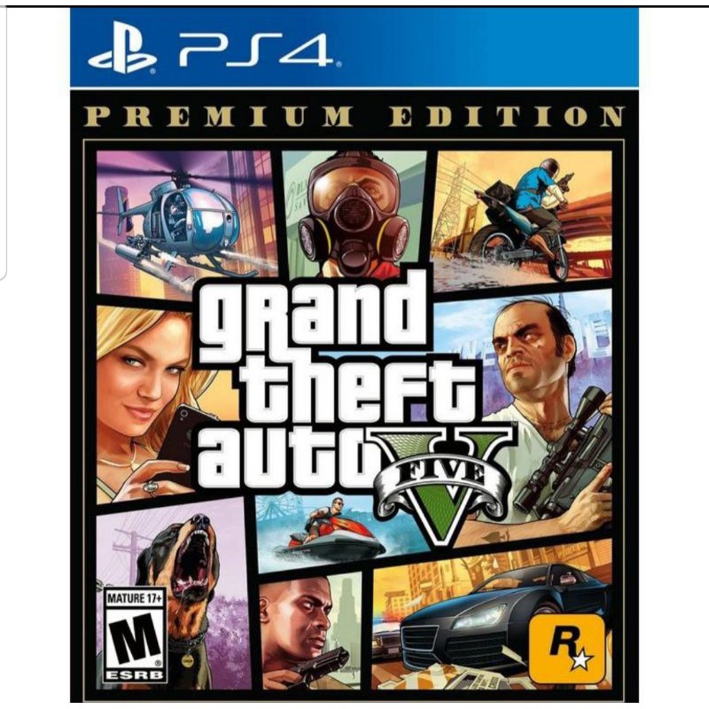Playstation 4 Grand Theft Auto V PRIMUM EDITION PHYSICAL DISC