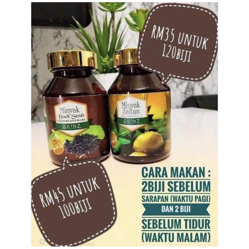 DR SKINZ MINYAK ZAITUN SKINZ u0026 MINYAK BLACK SEEDS HABBATUSSAUDA 