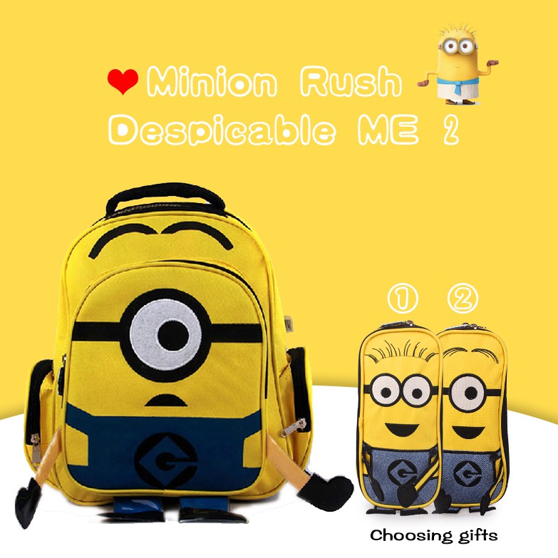 minion bags for school