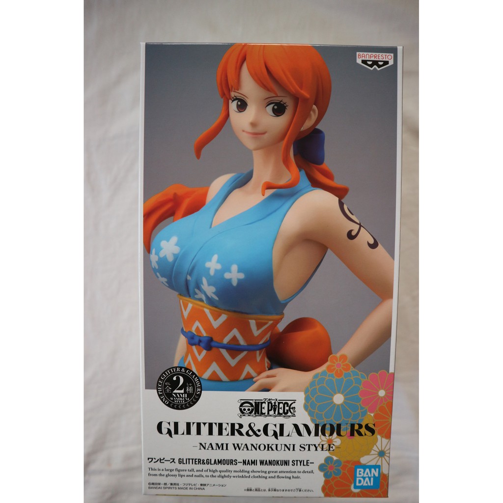 One Piece Glitter Glamours Wa No Kuni Style Nami Figure Special Banpresto Japanese Anime Chsalon Collectibles