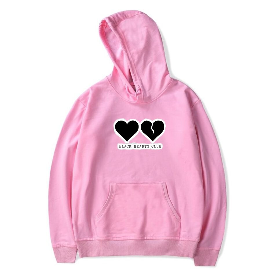 yungblud black hearts club hoodie