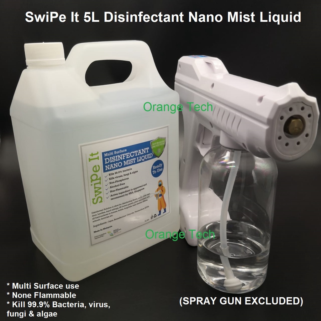 Buy SwiPe It Disinfectant Liquid for Nano Sanitizer Disinfection Spray