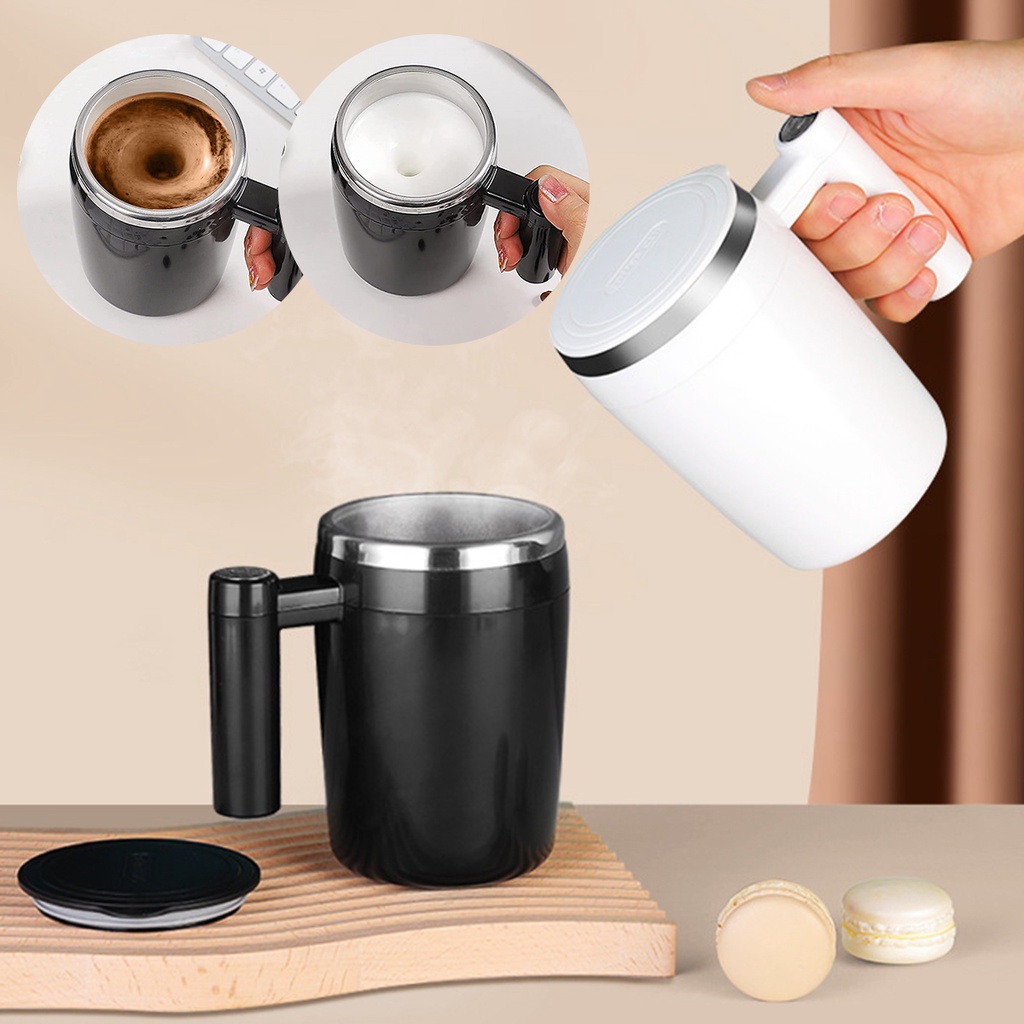 Stirring Cup 304 Stainless Steel 380ml Rechargeable Multifunction Fully Automatic