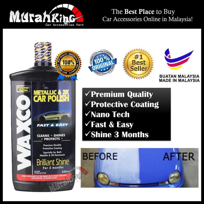 [Genuine] Waxco Metallic & 2K Car Polish & Wax Shopee Malaysia