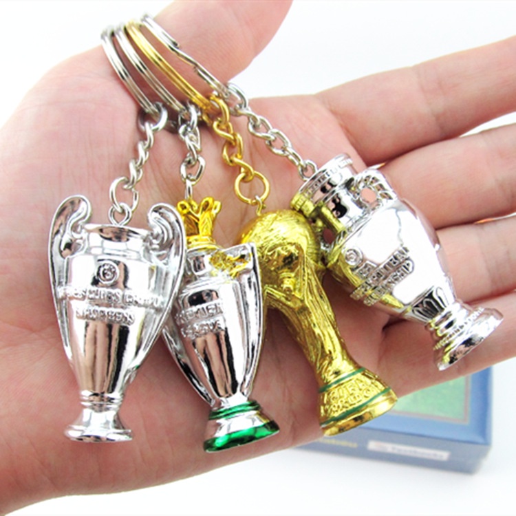 EPL PL UCL EURO CUP Trophy Keychain