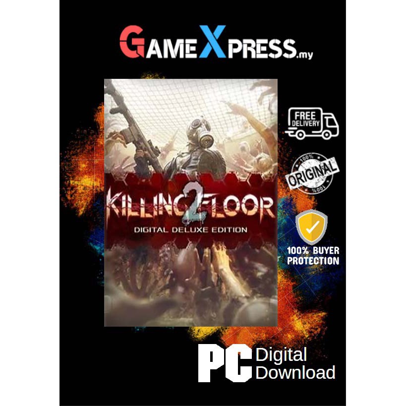 Killing Floor 2 Deluxe Edition Pc Game Steam Platform Shopee Malaysia