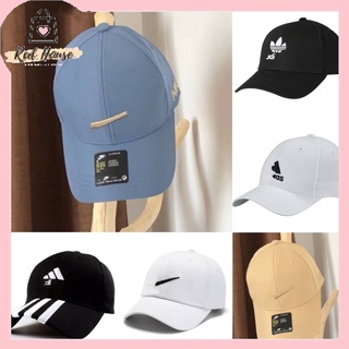 Ready Stock Korean Hats Men and Women Tide Wild Fashion Sports Outdoor Summer Plain Baseball Cap