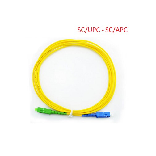 3m SM Simplex Fiber Optic Patch Cord Cable SC/UPC to SC/APC