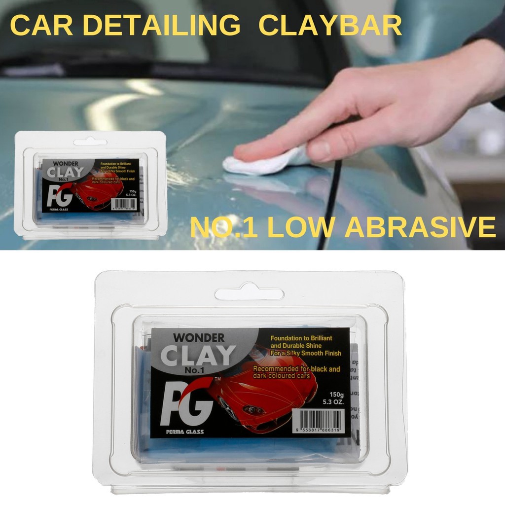 PG Perma Glass Wonder Clay Bar Premium Cleaning Clay (No.1)(Low