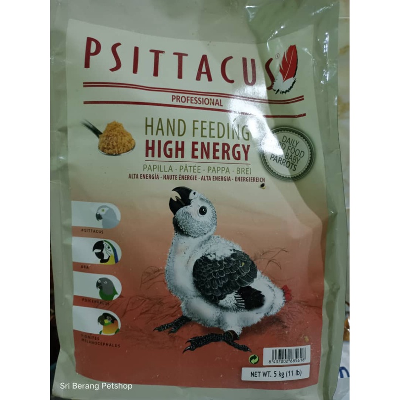 Psittacus (High Energy) Hand Feeding For Baby Birds (Repack) | Shopee ...