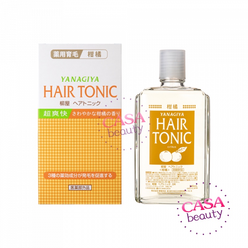 YANAGIYA Hair Medicated Hair Growth Tonic (Citrus) 240ml Shopee Malaysia