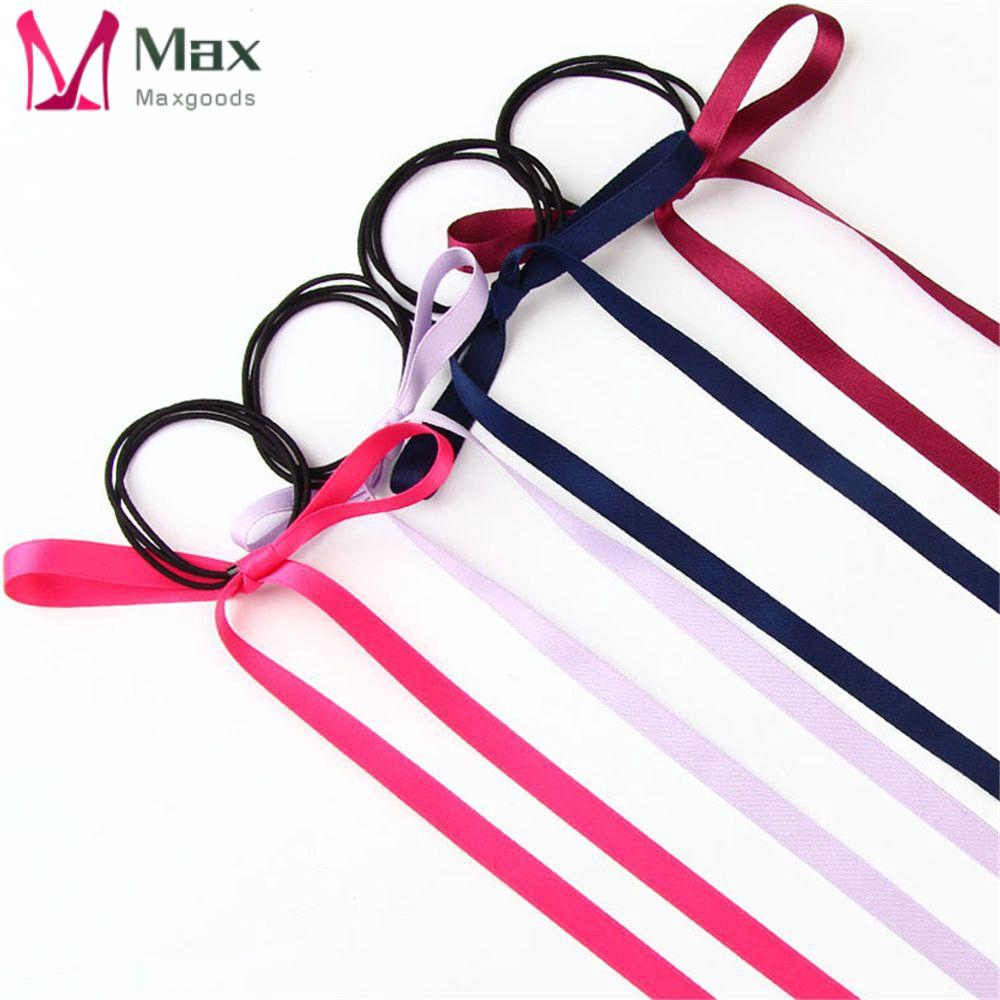 Max Long Streamers Hair Accessories Ribbon Bow Tie Women Long Hair