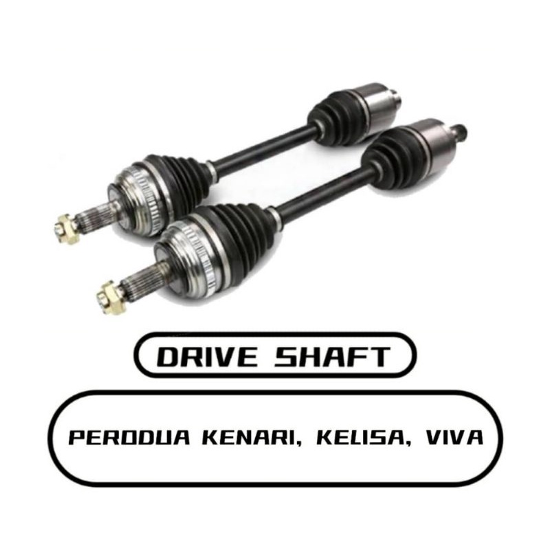 ORIGINAL PERODUA KELISA / KENARI / VIVA DRIVE SHAFT Shopee Malaysia