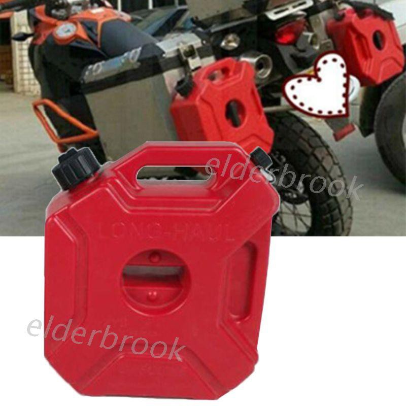 Petrol Container Antistatic Oil Drum Made of Plastic Petrol Drum with Fixed Holder 25 x 51 x 12 cm for Motorcycle Red Boat Trailer Car TXYFYP 3L Fuel Tank Gas Can Container 