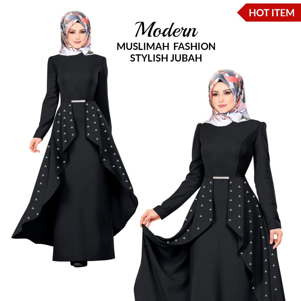  Modern  Trendy Fashion Stylish Jubah  Muslimah by KM Fashion 