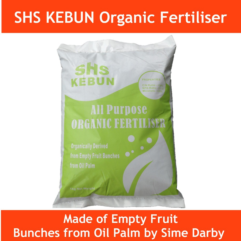 All Purpose Organic Fertilizer 1kg Organically Derived From Empty Fruit ...