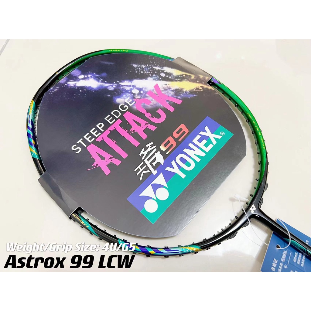Yonex Astrox 99 LCW 4U/G5 Badminton Racket | Shopee Malaysia