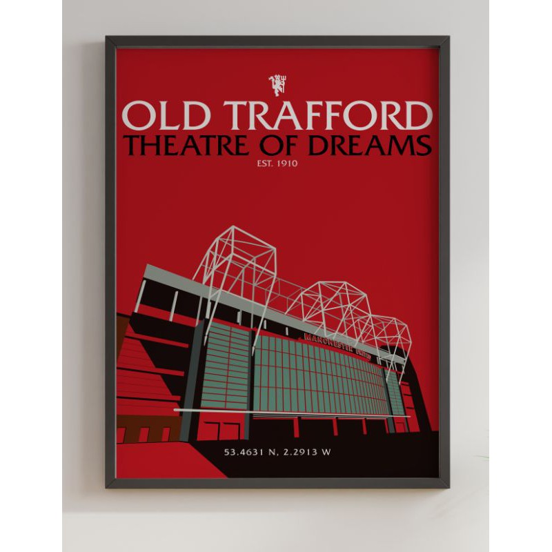 P22 | The Theater of Dreams | Manchester United FC | A3 Poster