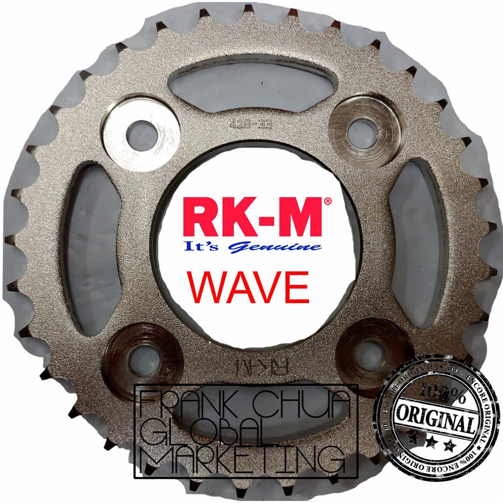 RKM Sprocket 428 HONDA Wave125 Wave100R Wave110 DASH FUTURE 33T37T