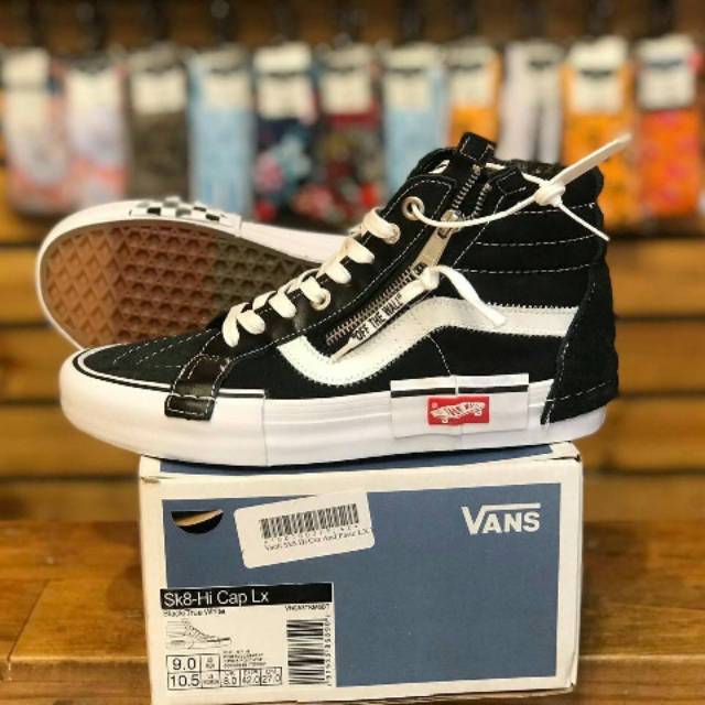 Vans Sk8 Hi Cut And Paste | Shopee Malaysia