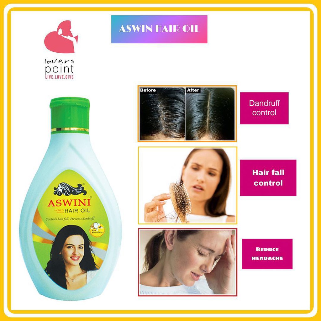 Aswini (Homeo Arnica) Hair Oil 180ml | Shopee Malaysia