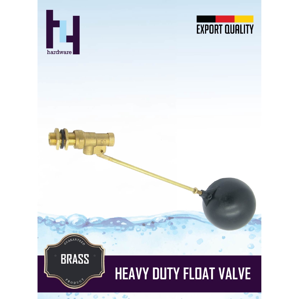 1/2" 15MM HEAVY DUTY BRASS FLOAT VALVE FLOW CONTROL Shopee Malaysia
