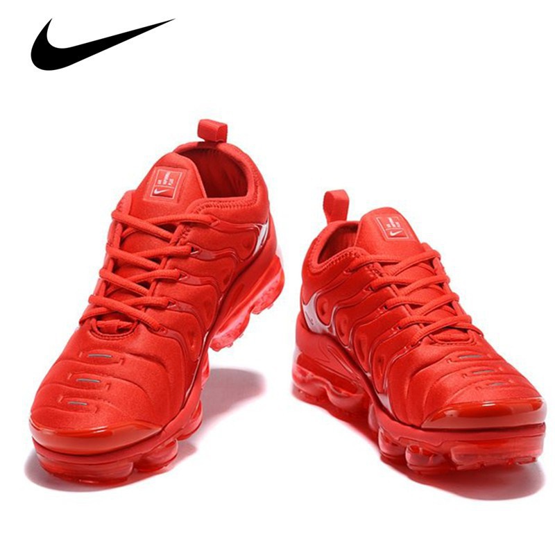 nike air vapormax plus tn triple red shoe