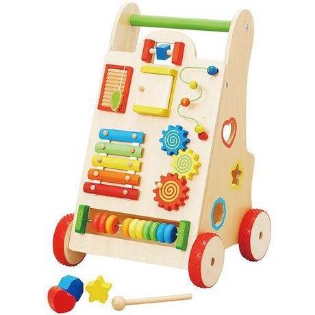 wooden activity walker