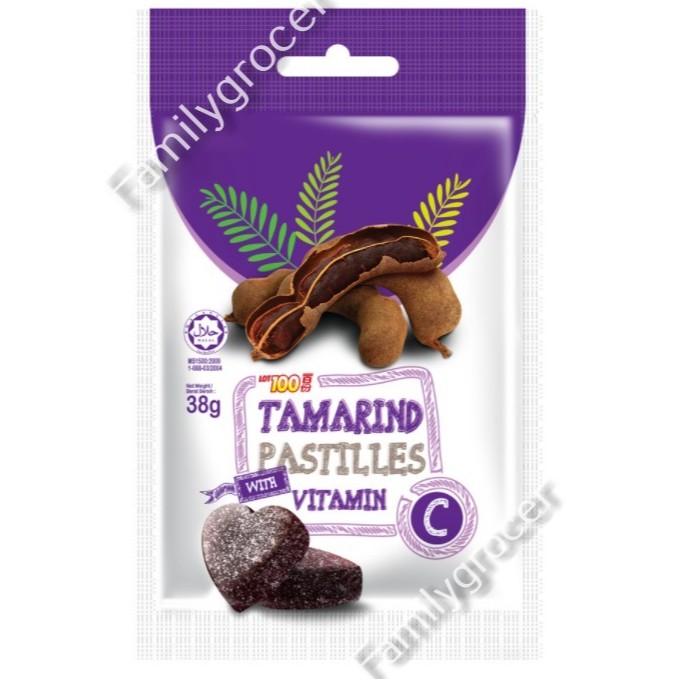 Buy Lot100 Tamarind Pastilles With Vitamin C 38g Gula Gula Asam Jawa Seetracker Malaysia