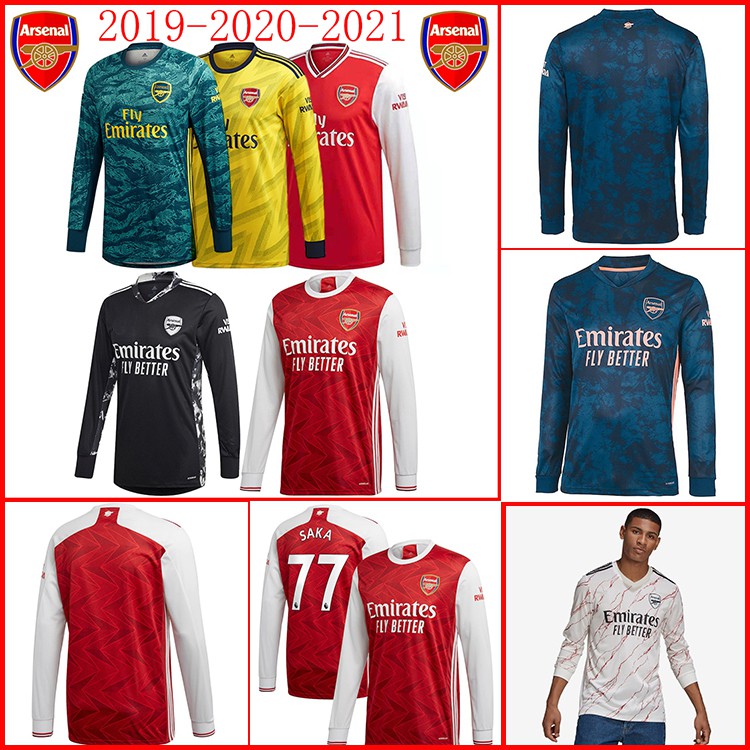 arsenal long sleeve jersey