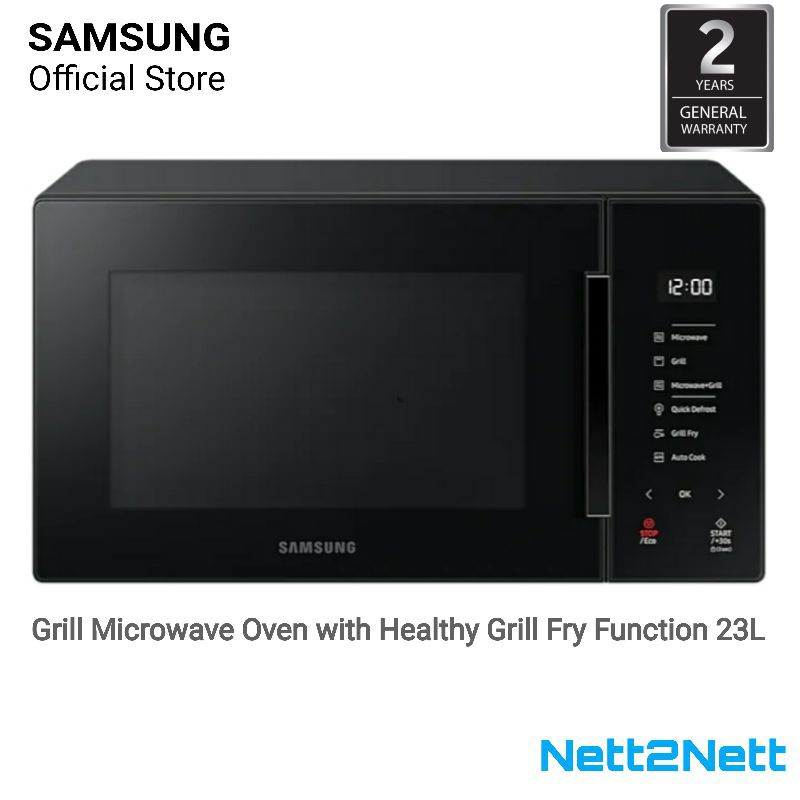 Samsung 23L Grill Microwave Oven with Healthy Grill Fry Function