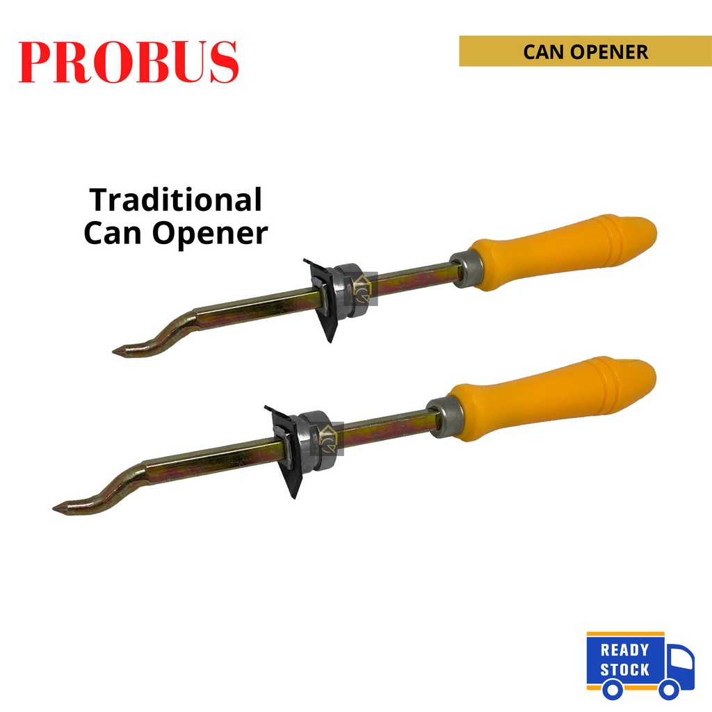 🔥𝗥𝗘𝗔𝗗𝗬 𝗦𝗧𝗢𝗖𝗞🔥PROBUS Classic Can Opener HEAVY DUTY/ Penebuk Tin / Pembuka Tin / Can Opener / Pembuka Tin Tradisional