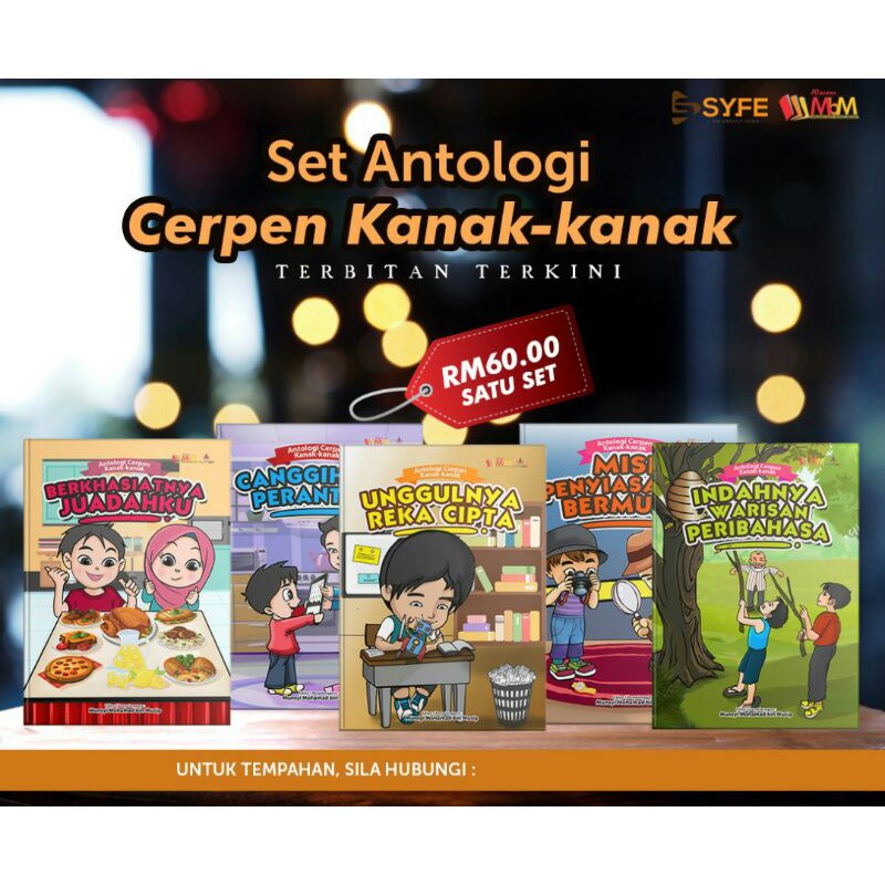 Penghbisan Stok Antologi Cerpen Kanak Kanak Shopee Malaysia