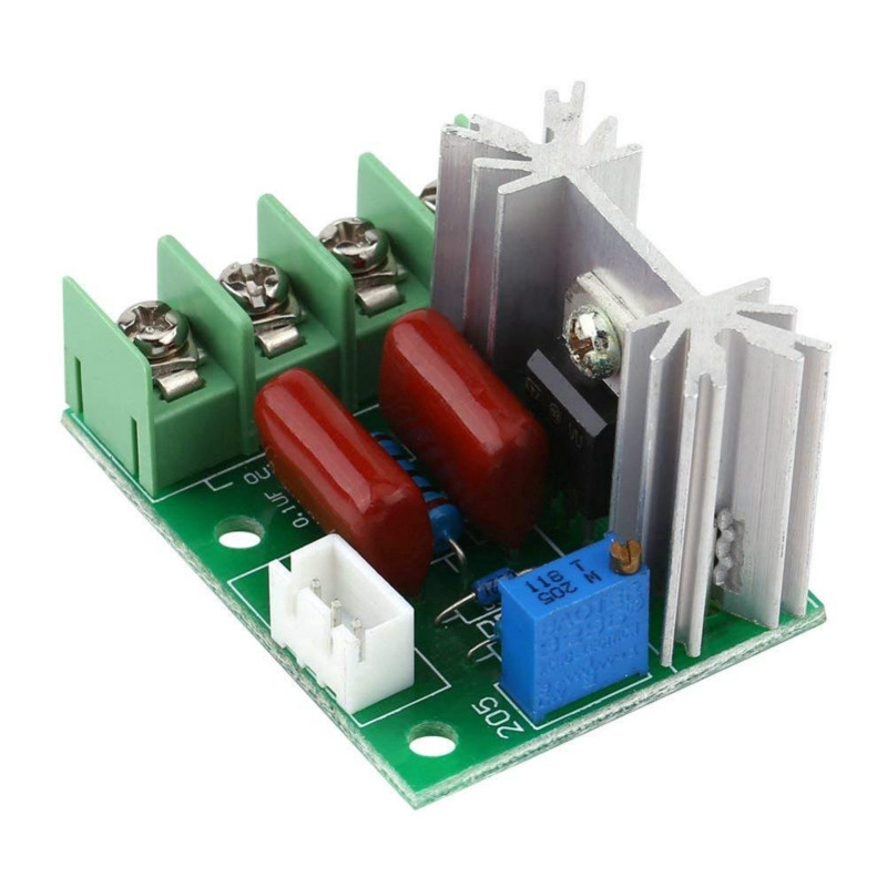 Durable Purpose AC 220V 2000W High Power SCR Voltage Regulator Dimming Dimmers Motor Speed Controller Governor Thermo...