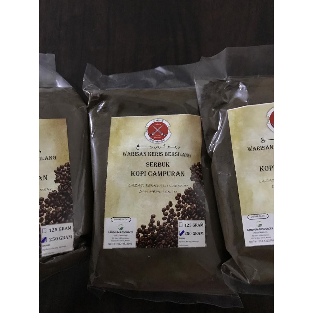 Warisan Kopi Cap Keris Bersilang Kopi Kampung Asli Shopee Malaysia