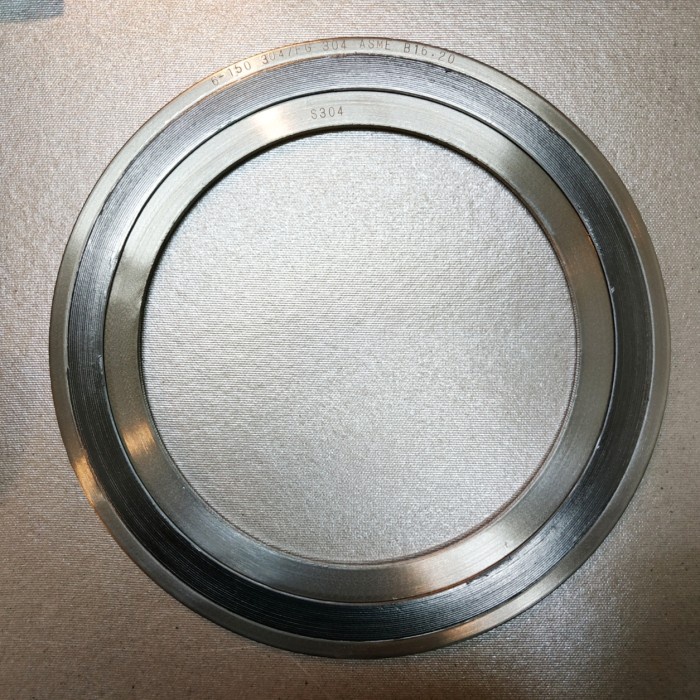 Spiral Wound Gasket IOR 6"150 Material Ss304 Starlaz Shopee Malaysia