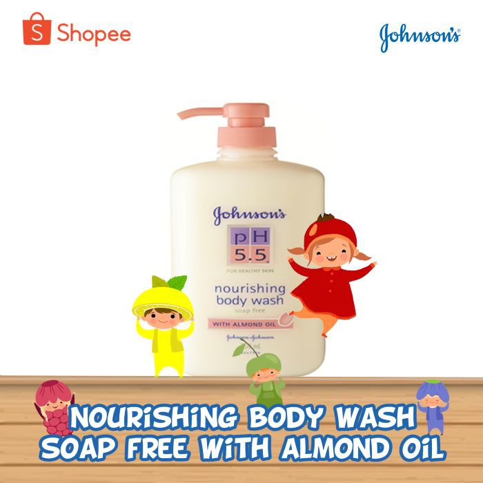 Johnson's PH5.5 Nourishing Almond Oil 750ml Shopee Malaysia