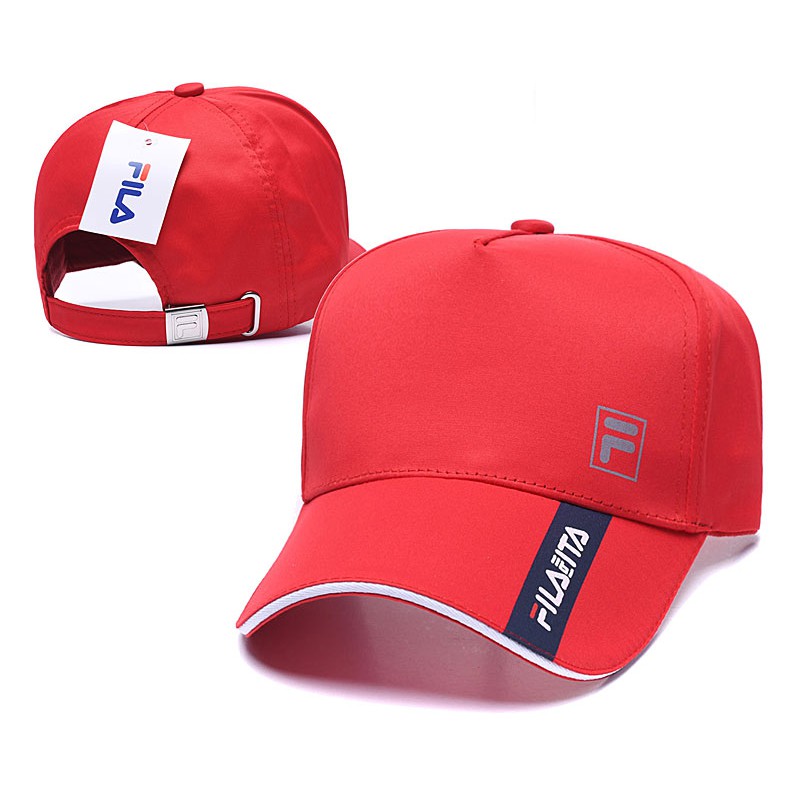 red fila cap