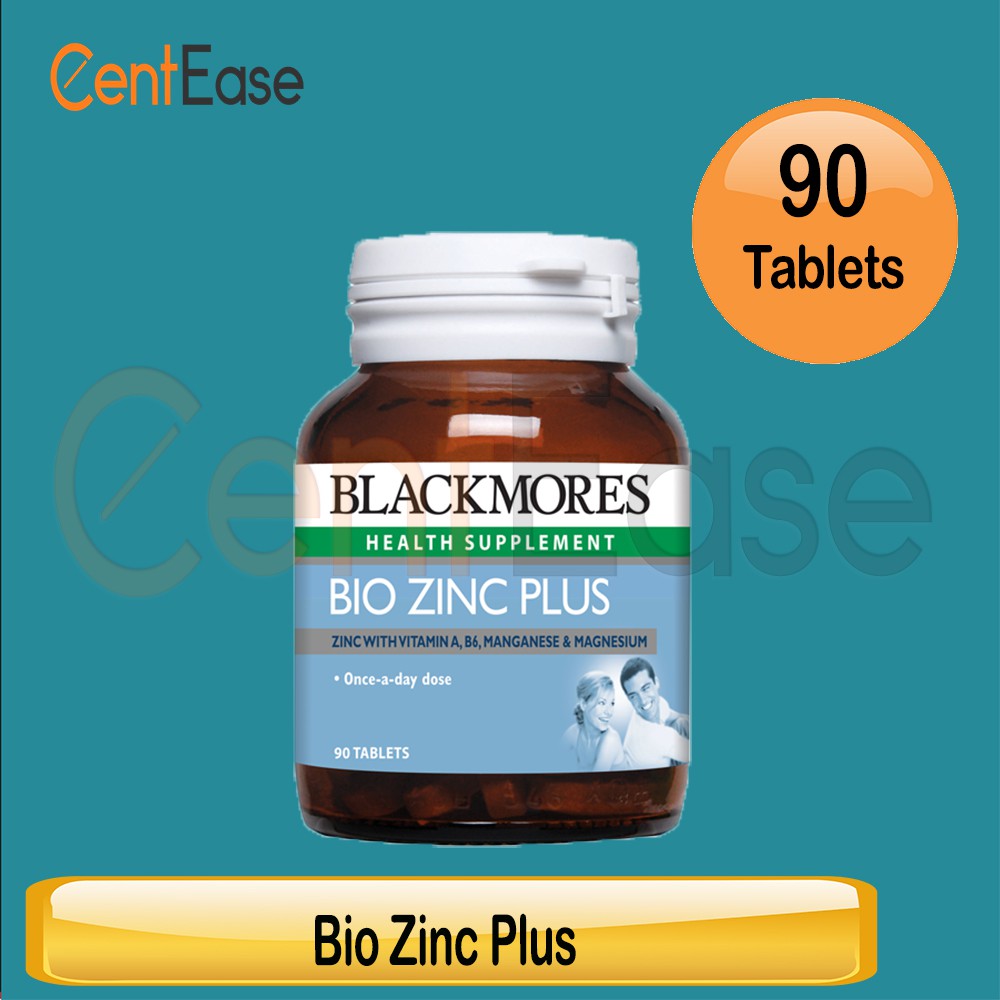 Blackmores Bio Zinc Plus Vitamin A And B6 Health Supplement 90 Tablets Shopee Malaysia