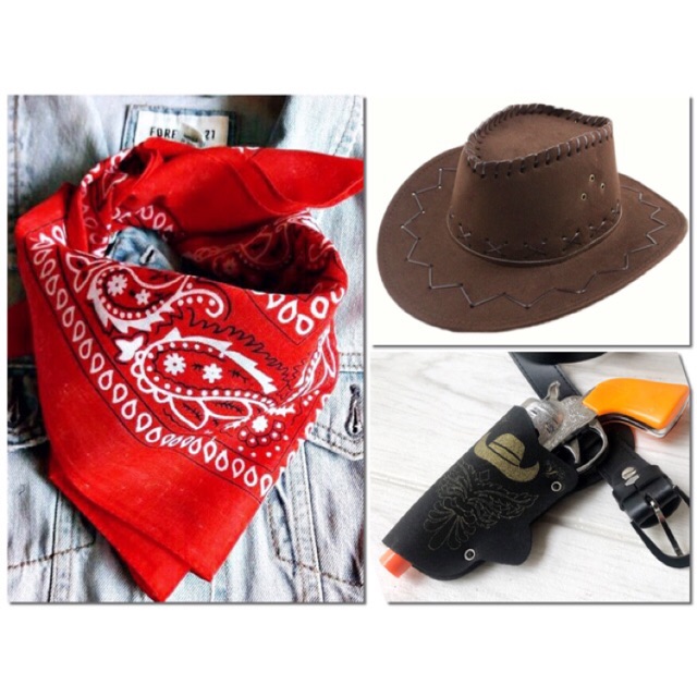 kids red cowboy hat