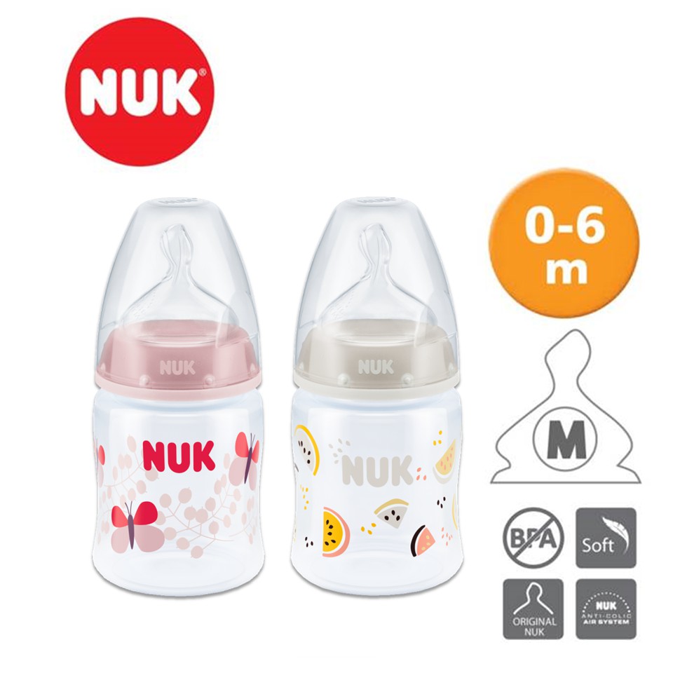 [TWIN PACK] NUK Premium Choice 150ml PP Bottle with