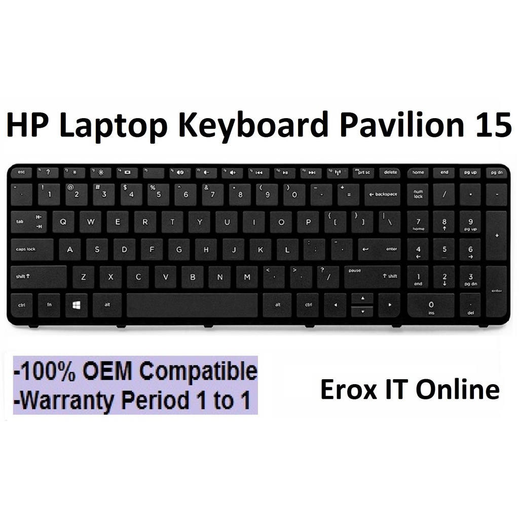 Replacement Laptop Hp Pavilion 15 P246tx Q140 P091tx P096tx P097tx