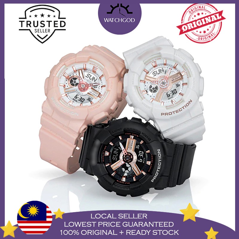 Malaysia 3 Year Warranty G Sports Baby Ba 110 Digital Sport Sports Women Ladies Watch Jam Tangan Wanita Perempuan Shopee Malaysia