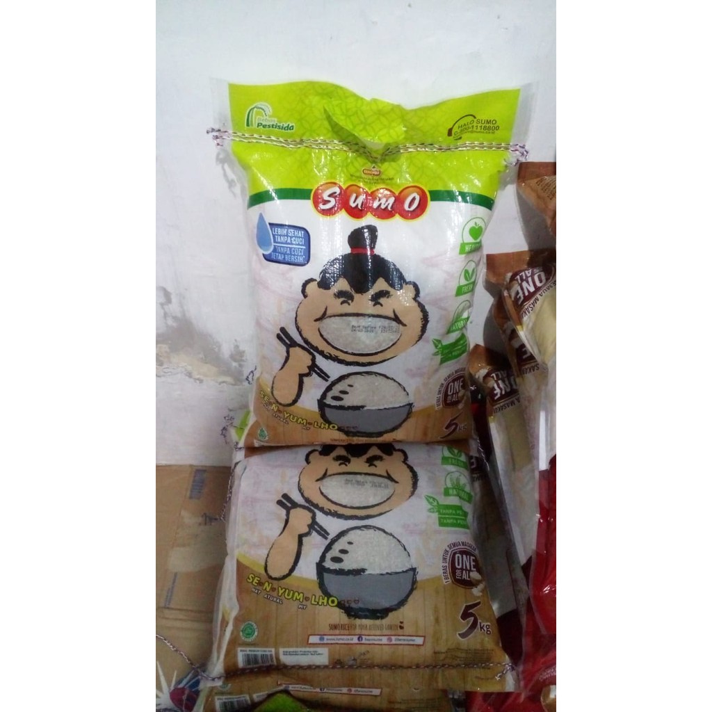 Sumo Rice Green Rice Premium Quality Economical Price 5kg Shopee Malaysia