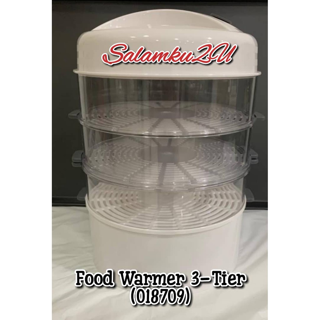 Ready Stock !!! Food Warmer 3-Tier/Food Steamer 3-Tier/Pemanasan ...