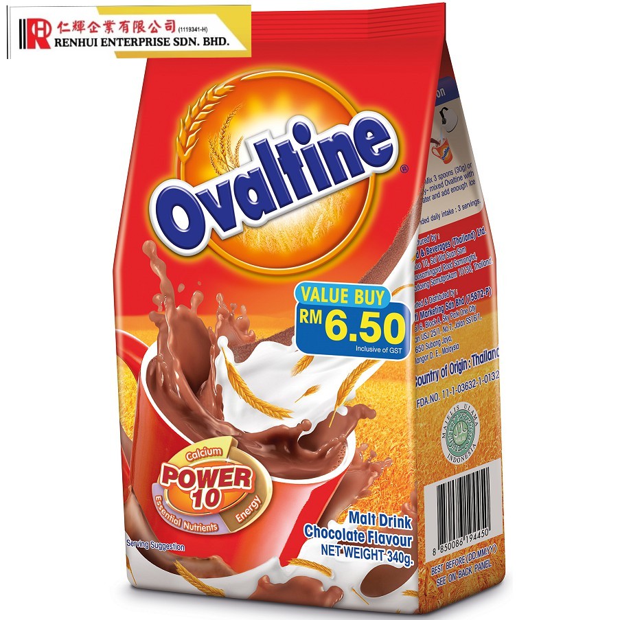 OVALTINE ORIGINAL 340G | Shopee Malaysia