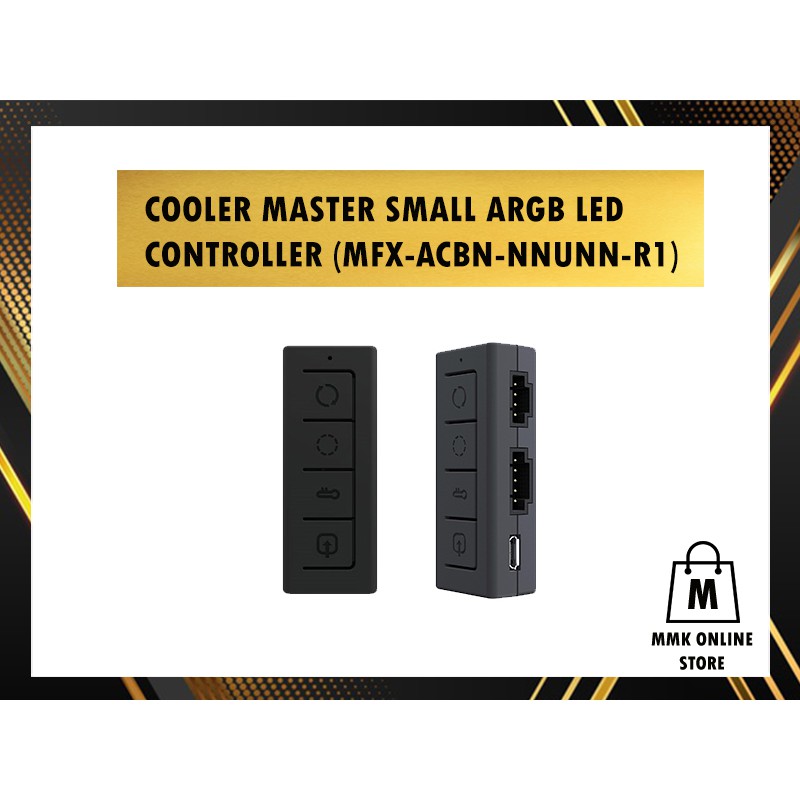 COOLER MASTER SMALL ARGB LED CONTROLLER (MFX-ACBN-NNUNN-R1) | Shopee  Malaysia