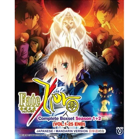 Anime Fate Zero Complete Sets Vol 1 25 End Dvd Shopee Malaysia