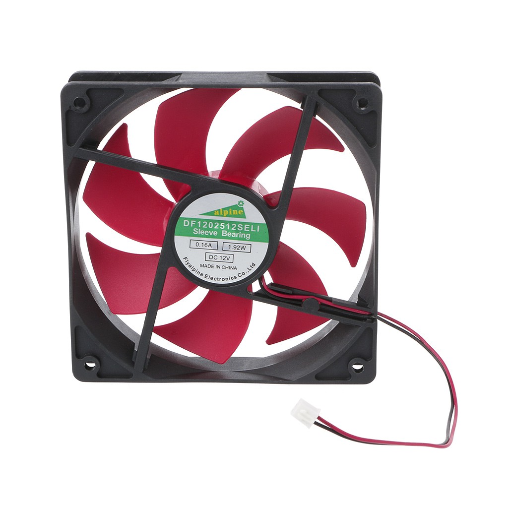 75mmx30mm DC12V 2-Pin 0.24A Computer PC Sleeve-Bearing Blower Cooling Fan 7530 