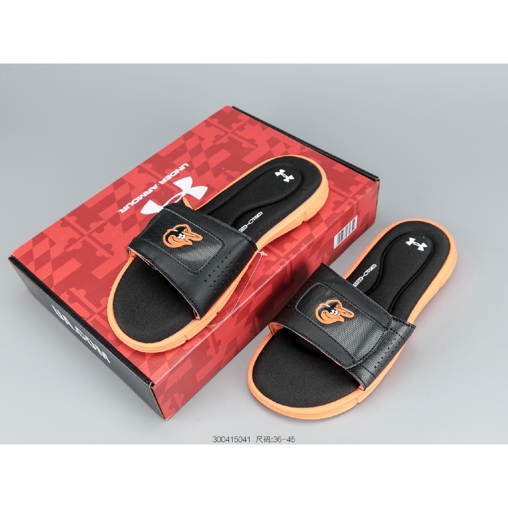 women's under armour memory foam flip flops